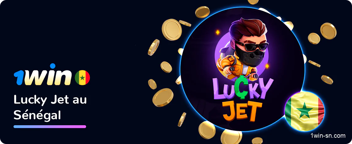 Comment jouer à Lucky Jet au casino 1Win Sénégal